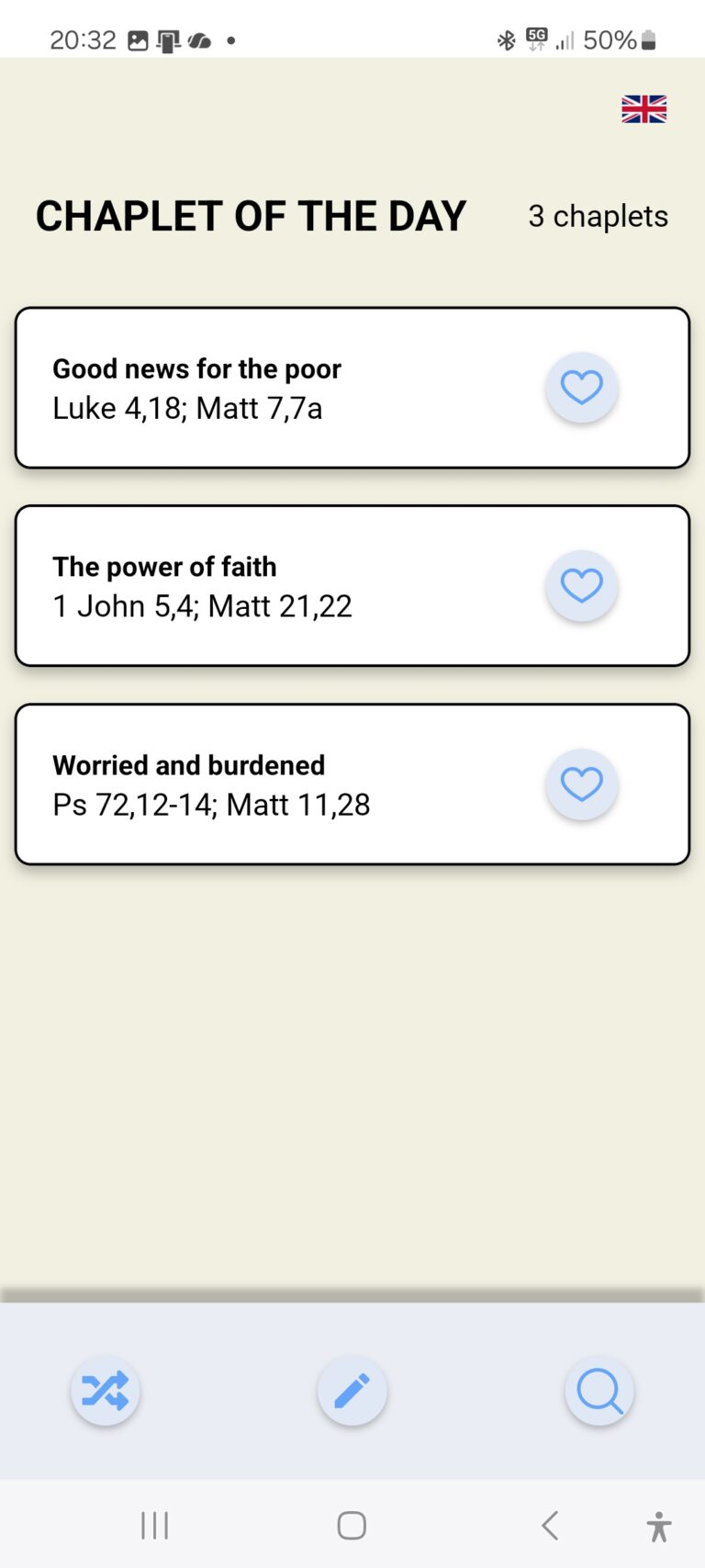 Chaplet of the Day